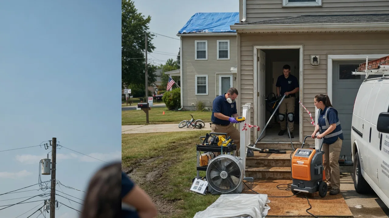 Water Damage Repair in Sharpsville, PA near me